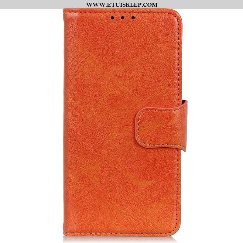 Etui Folio do Xiaomi Redmi Note 12 4G Dwoina Skóry Nappa